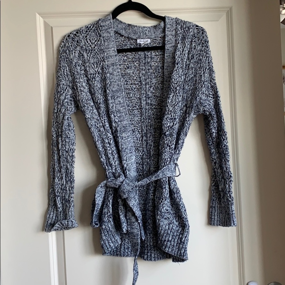 Blue Cardigan from Dressbarn